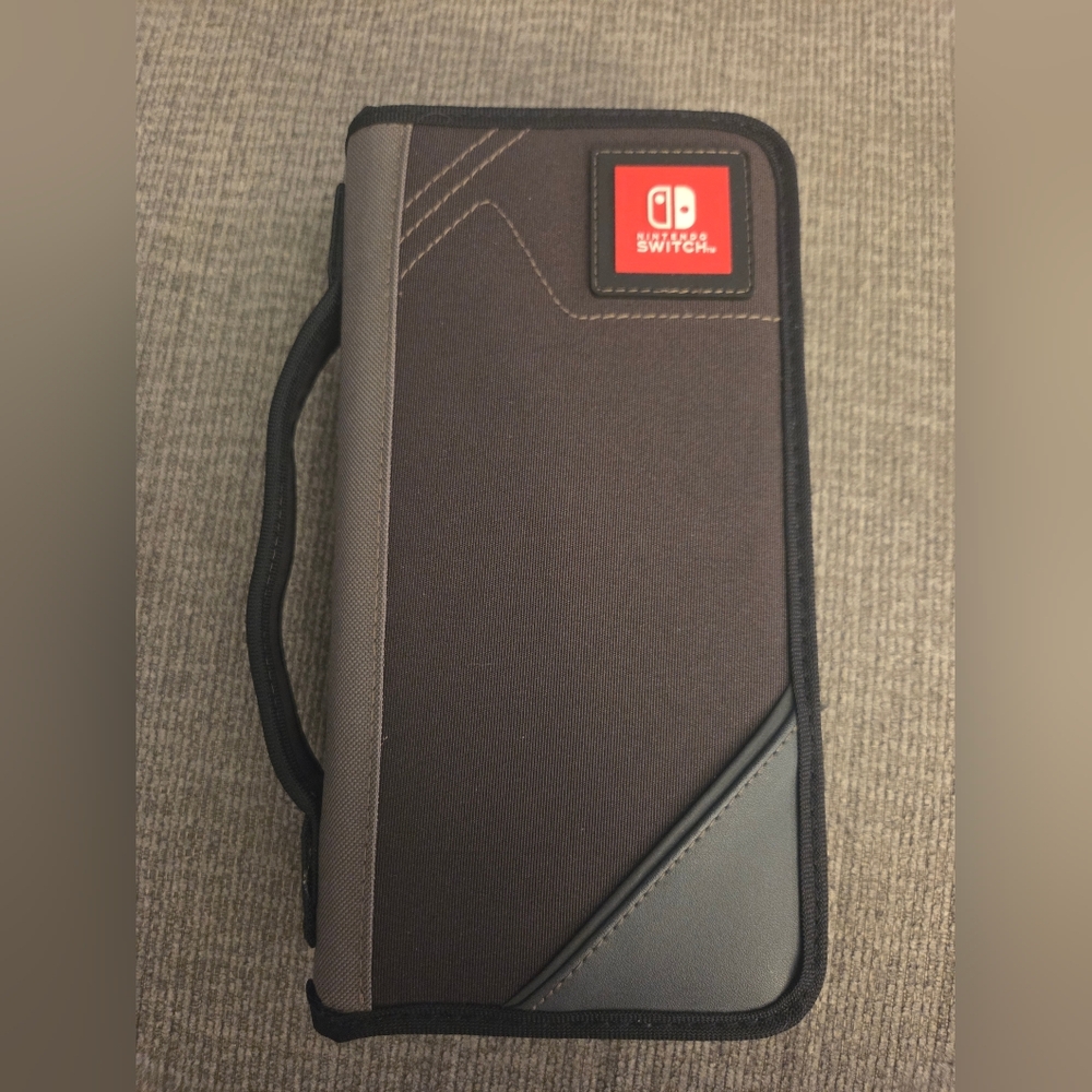 Nintendo Switch Black and Gray Carrying Case
